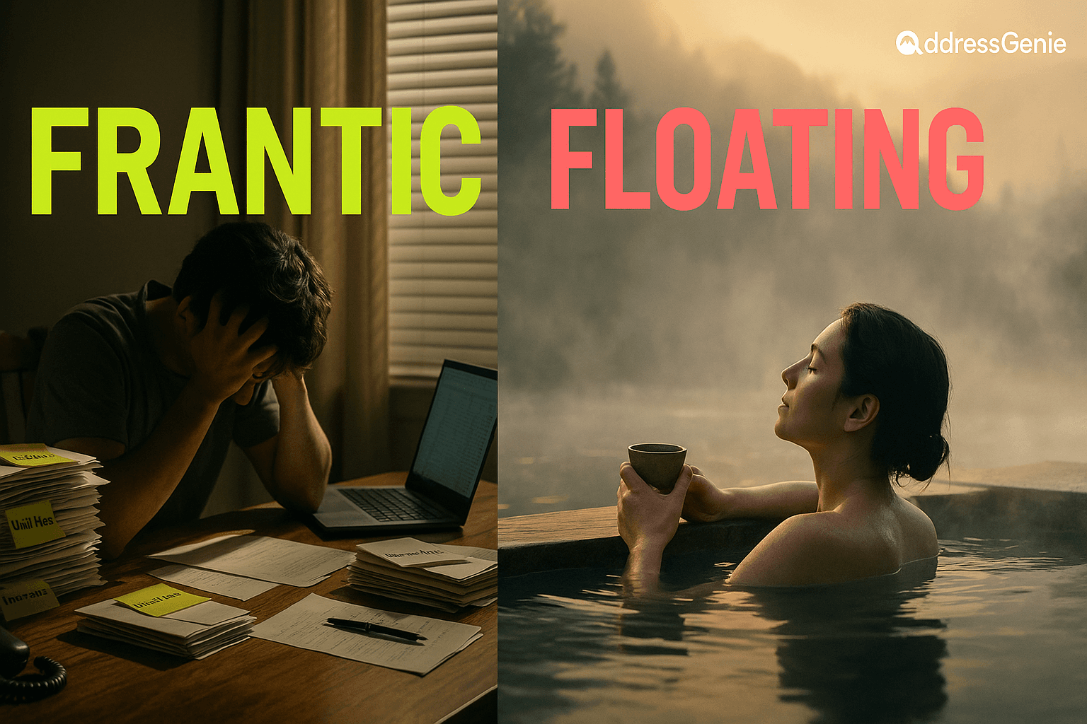 AddressGenie's One Form Updates the Post Office and All Your Companies in Over 23 Different Categories. Save Hours. Avoid Lost Mail.