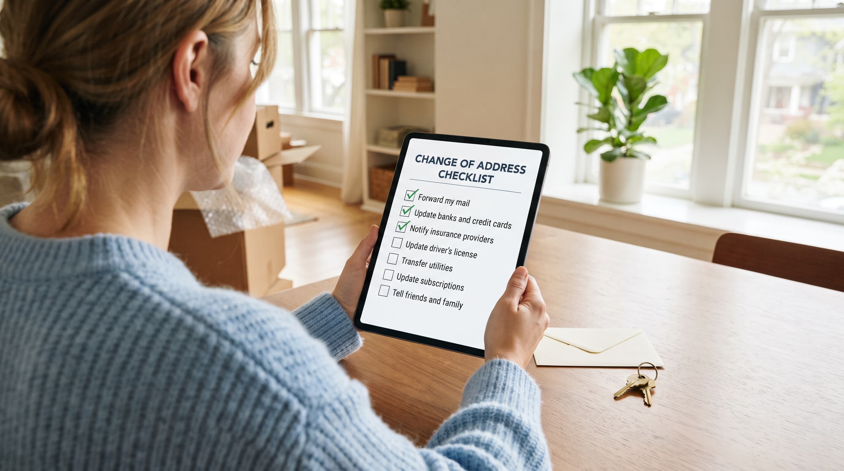 Change of Address Checklist: What to Update Before and After You Move